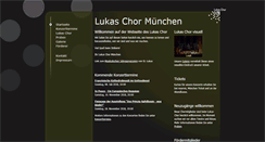 Desktop Screenshot of lukas-chor.de
